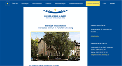 Desktop Screenshot of muenchen-diabetes.de